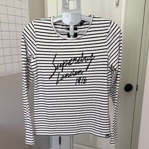 Superdry Women's Striped Long Sleeve Tee